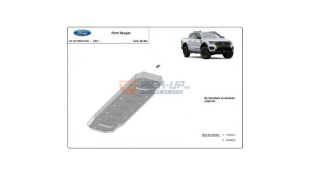 Ford Ranger 2011 SCP SCUTREZ tankhaspáncél