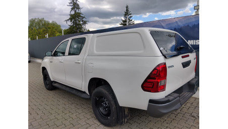 Canopy , bed liner installed on Toyota Hilux 2018