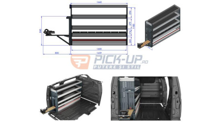 Mobilier auto Peugeot Expert 2016 RHP MR4