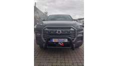 Montare prag lateral, troliu+suport troliu pe Ssang Yong Musso Grand 2024