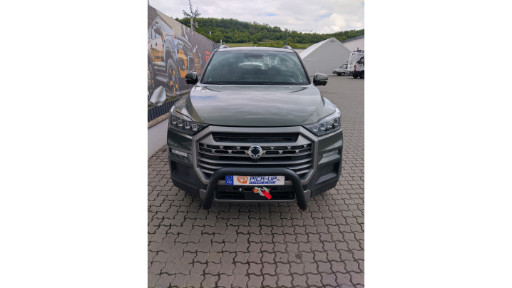Montare prag lateral, troliu+suport troliu pe Ssang Yong Musso Grand 2024