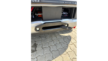 Canopy, winch-winch plate installed on Volkswagen Amarok 2023