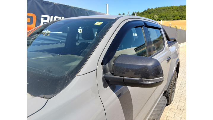 Montare deflector geam, capota pe Ford Ranger 2023