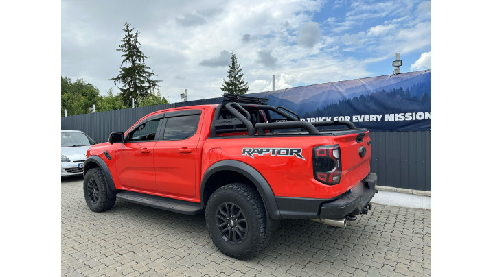 Montare Laderaum-Rollo, rollbar, ledbar pe Ford Ranger Raptor 2023