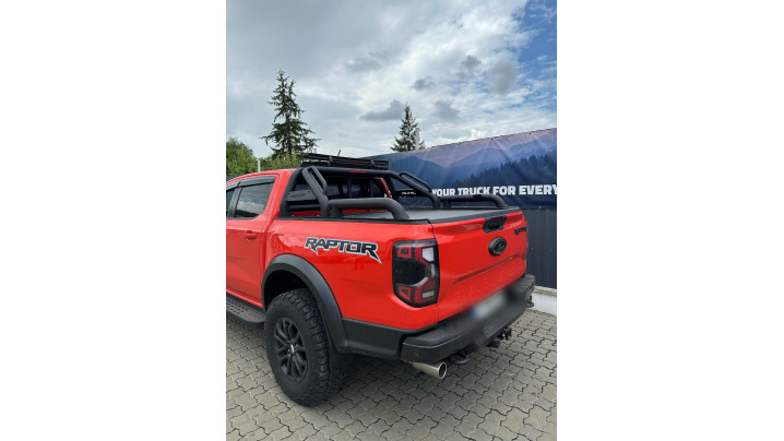 Montare Laderaum-Rollo, rollbar, ledbar pe Ford Ranger Raptor 2023