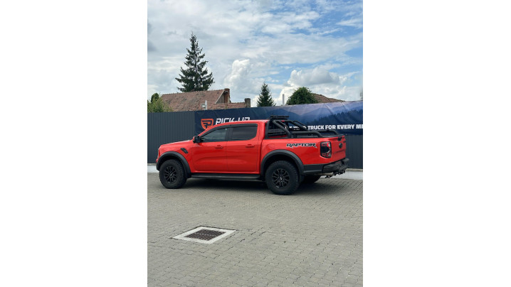 Montare Laderaum-Rollo, rollbar, ledbar pe Ford Ranger Raptor 2023