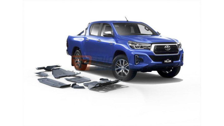 ALUMÍNIUM haspáncél SZETT TOYOTA HILUX 2016+