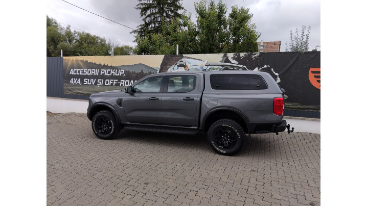Montare hardtop, troliu und suport troliu pe Ford Ranger 2023