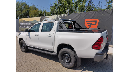 Montare rulou de bena, rollbar, capitonaj pe Toyota Hilux 2023