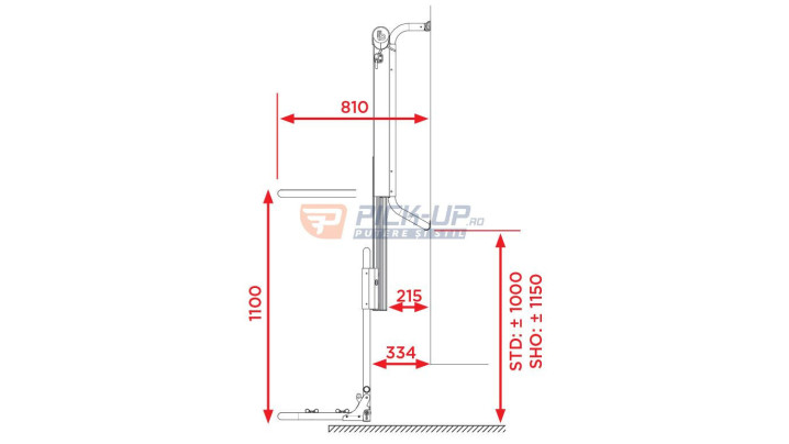 SUPORT BICICLETA CU ACTIONARE ELECTRICA