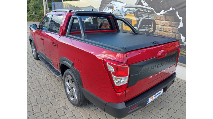 Montare închidere de benă și rollbar schwarz pe SsangYong Musso Grand 2025