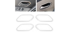MATTE CHROME INNER DOOR HANDLE FRAME 4 PIECES