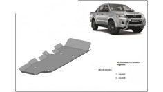 Tartályhaspáncél rögzítőkészlet Toyota Hilux 2015 RIV TARTÁLYhaspáncél