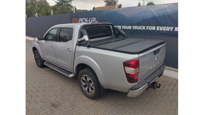 Montare închidere de benă trifold, capitonaj și rollbar pe Renault Alaskan 2018