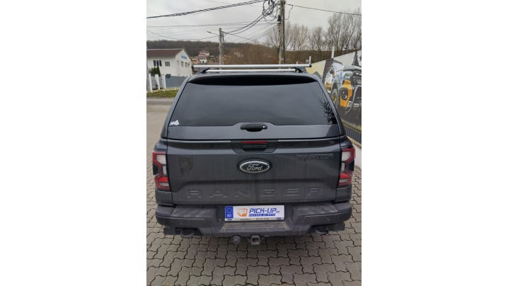Montare hardtop Alpha CMX-W, deflector geam si capota pe Ford Ranger Raptor 2024