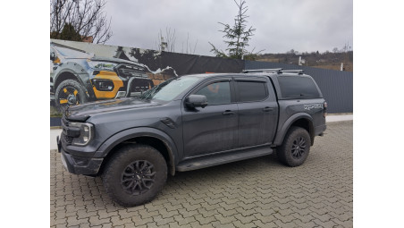Montare hardtop Alpha CMX-W, deflector geam si capota pe Ford Ranger Raptor 2024