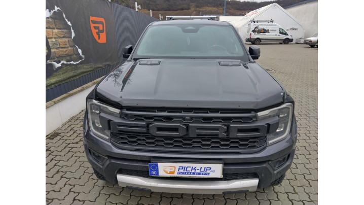 Montare hardtop Alpha CMX-W, deflector geam si capota pe Ford Ranger Raptor 2024