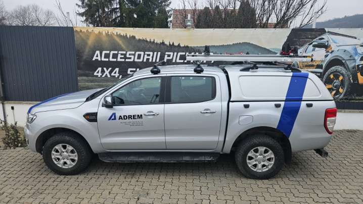 Montare undstem suport scara mitlisant pe Ford Ranger 2018