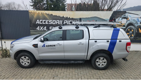 Montare sistem suport scara culisant pe Ford Ranger 2018