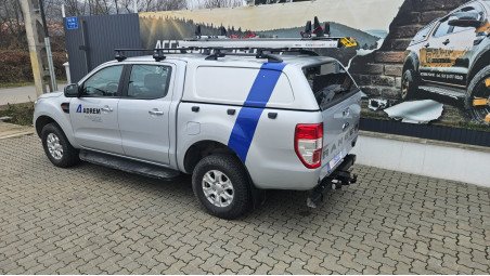 Montare sistem suport scara culisant pe Ford Ranger 2018