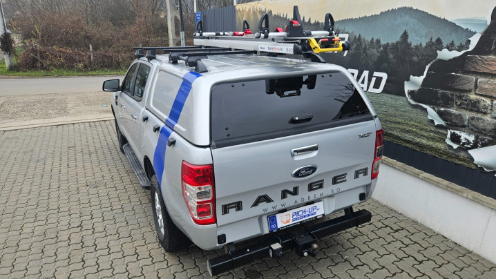 Montare sistem suport scara culisant pe Ford Ranger 2018