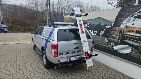 Montare sistem suport scara culisant pe Ford Ranger 2018