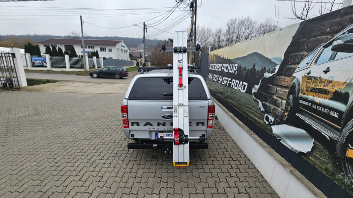 Montare sistem suport scara culisant pe Ford Ranger 2018