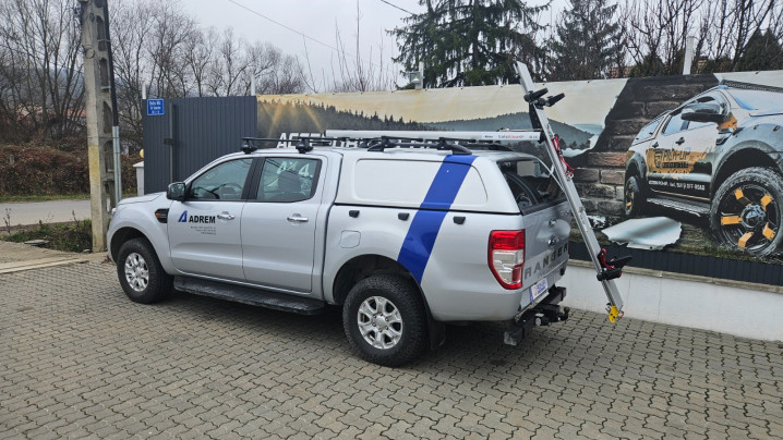 Montare undstem suport scara mitlisant pe Ford Ranger 2018