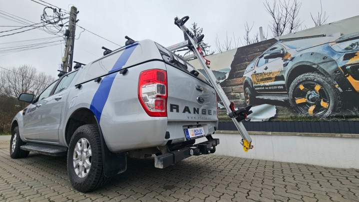 Montare undstem suport scara mitlisant pe Ford Ranger 2018