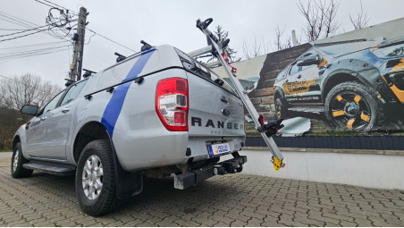 Montare undstem suport scara mitlisant pe Ford Ranger 2018