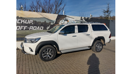 Montare hardtop Alpha GSR pe Toyota Hilux 2020