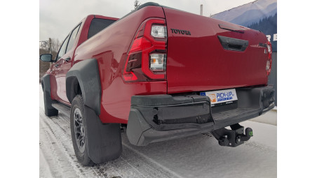 Montare rulou de bena, capitonaj de bena, carlig de remorcare pe Toyota Hilux 2025