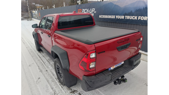 Montare rulou de bena, capitonaj de bena, carlig de remorcare pe Toyota Hilux 2025