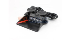 WINDSCREEN MODULE WITH 1 STROBE RED COLOR