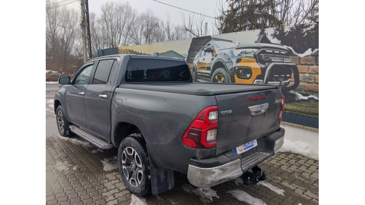 Montare rulou de bena, capitonaj de bena, carlig de remorcare pe Toyota Hilux 2025