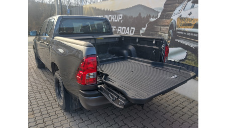 Montare rulou de bena si tava Dragmat pe Toyota Hilux 2022