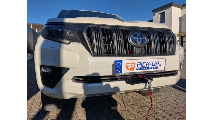 Montare troliu Warn Evo 10S pe Toyota Land Cruiser 150 2023