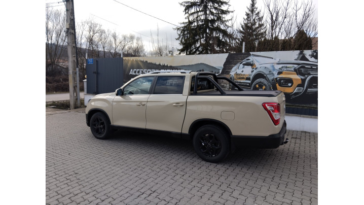Montare rulou de bena,rollbar,scuturi de protectie pe KGM(Ssang Yong) Musso Grand 2025