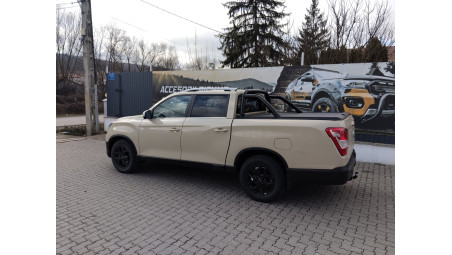 Montare rulou de bena,rollbar,smitturi de protectie pe KGM(Ssang Yong) Musso Grand 2025