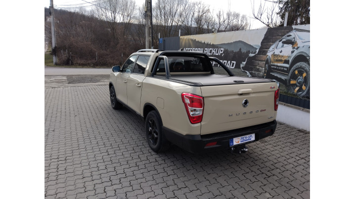 Bukócső, bukócső, haspáncélok felszerelése a KGM (Ssang Yong) Musso Grand 2025-ön