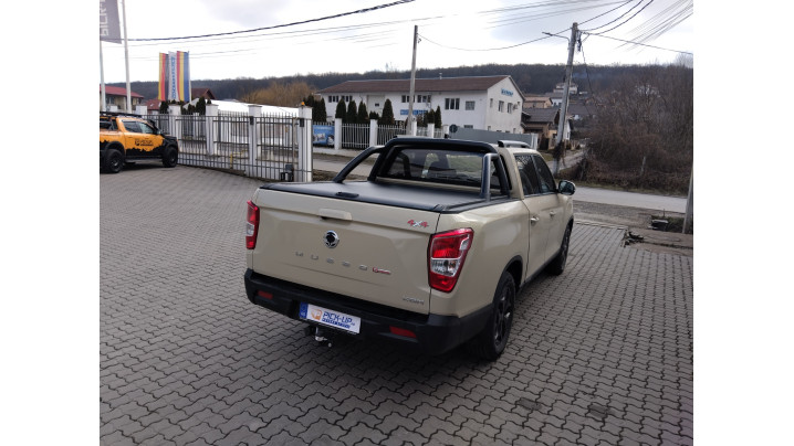 Montare rulou de bena,rollbar,scuturi de protectie pe KGM(Ssang Yong) Musso Grand 2025