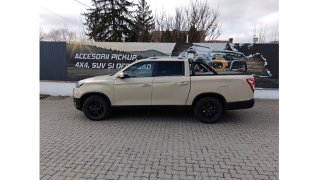 Montare rulou de bena,rollbar,smitturi de protectie pe KGM(Ssang Yong) Musso Grand 2025