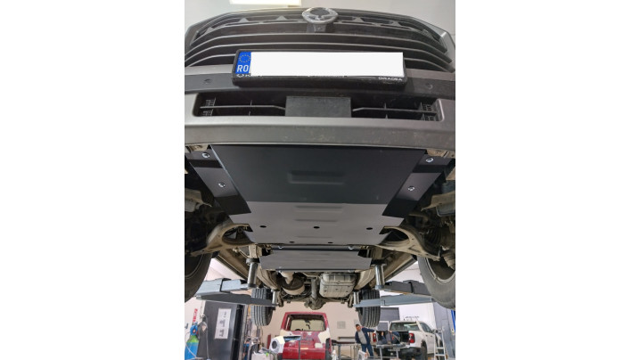 Montare rulou de bena,rollbar,smitturi de protectie pe KGM(Ssang Yong) Musso Grand 2025