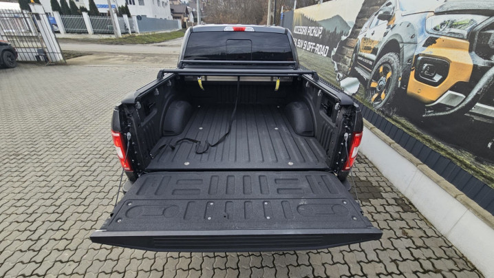Montare rulou de bena si bare transversale pentru rulou pe Ford F150 2019
