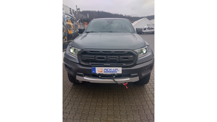 Warn Evo 10S csörlőtartó a 2022-es Ford Ranger Raptoron