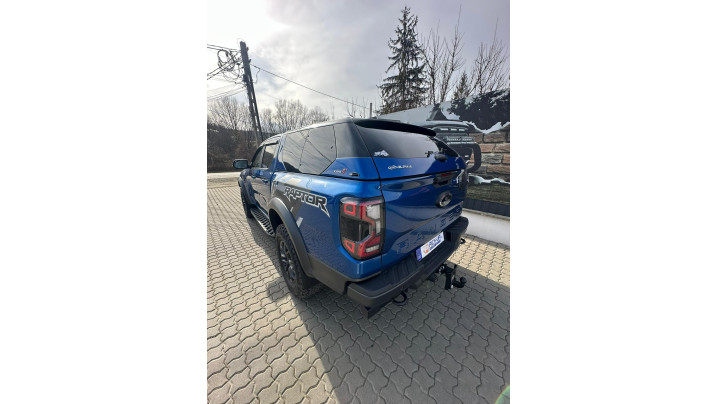 Montare hardtop Alpha Type E+ Air, deflector geam si capota pe Ford Ranger Raptor 2025