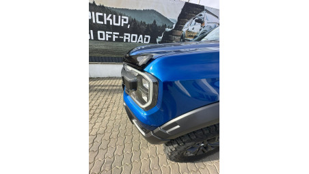 Alpha Type E+ Air Felépítmény, ablakterelő és motorháztető felszerelése a Ford Ranger Raptor 2025 modellen