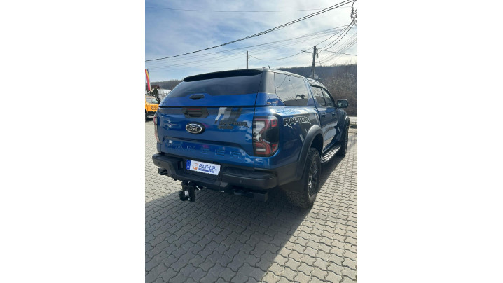 Alpha Type E+ Air Felépítmény, ablakterelő és motorháztető felszerelése a Ford Ranger Raptor 2025 modellen