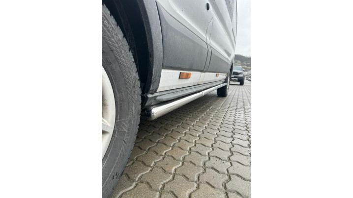 Montare bullbar si protectii laterale pe Ford Transit 2018