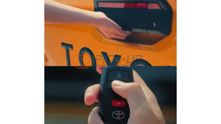 TOYOTA HILUX 2026+ KÖZPONTI ZÁR (KULCS NÉLKÜL)